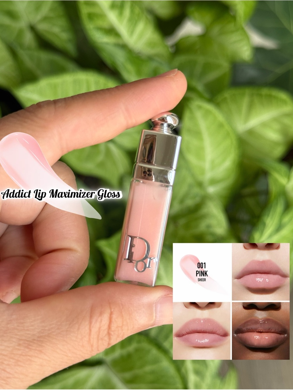 Dior Addict Lip Maximizer Gloss 001 -mini size